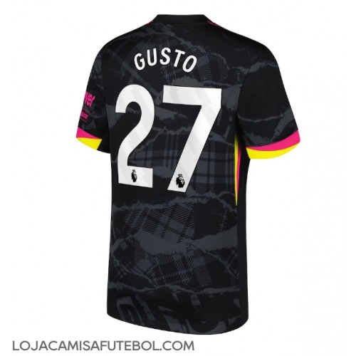 Camisa de Futebol Chelsea Malo Gusto #27 Equipamento Alternativo 2024-25 Manga Curta